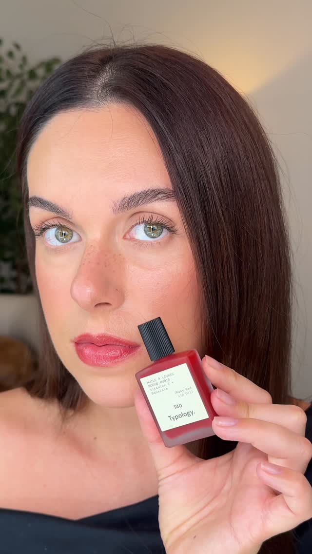 Instagram post by @therudiberry for Typology. Caption reads: Let’s demystify the viral brand @typologyparis —....