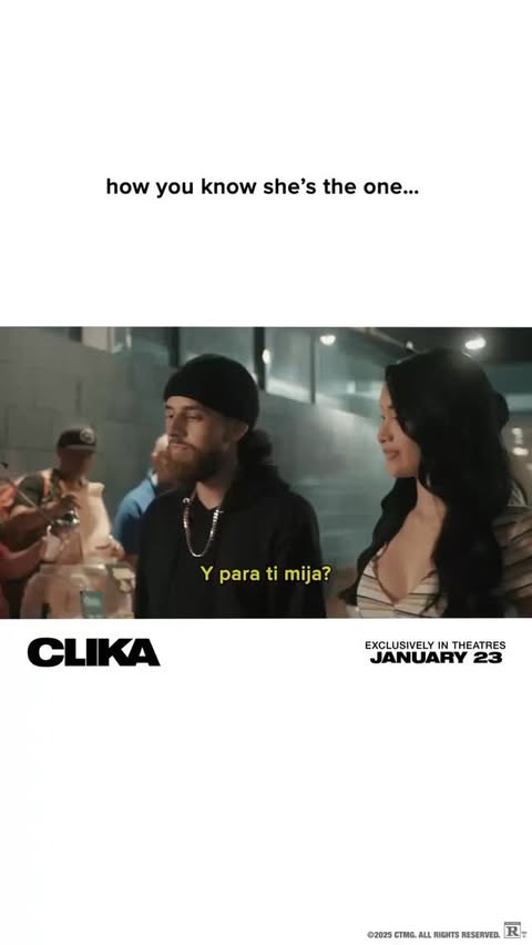 Instagram post by @trap.corridos for Sony Pictures. Caption reads: [...] theaters January 23 #SonyPicsPartner....