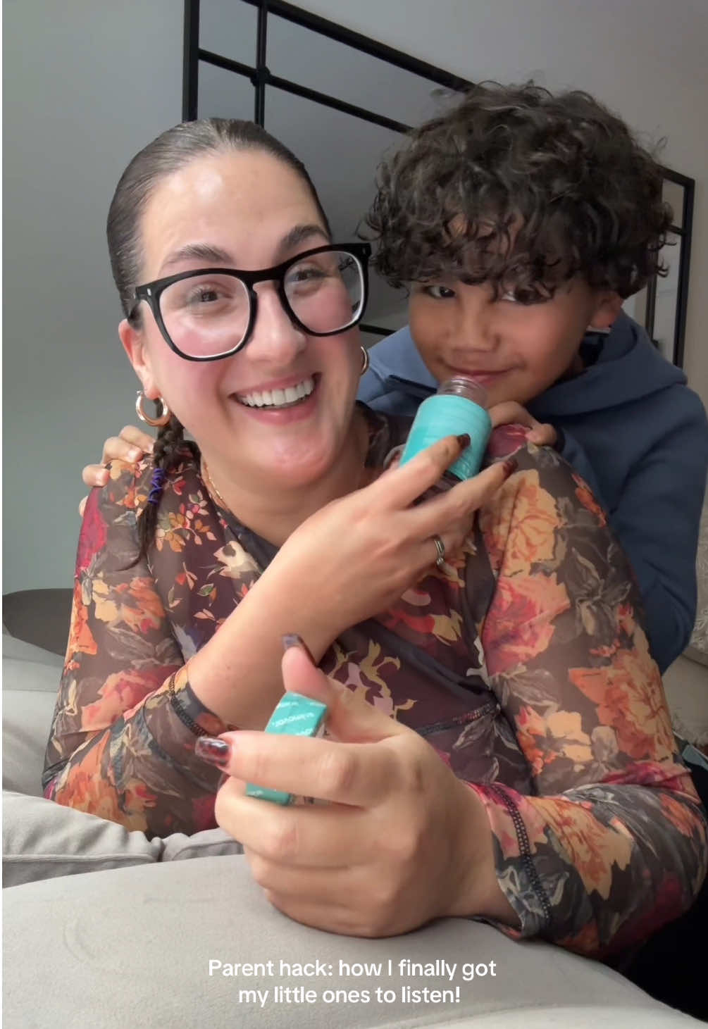 TikTok post by @modern_motherhood for Novomins. Caption reads: [...] vitamins that actually taste nice! ✨ ....