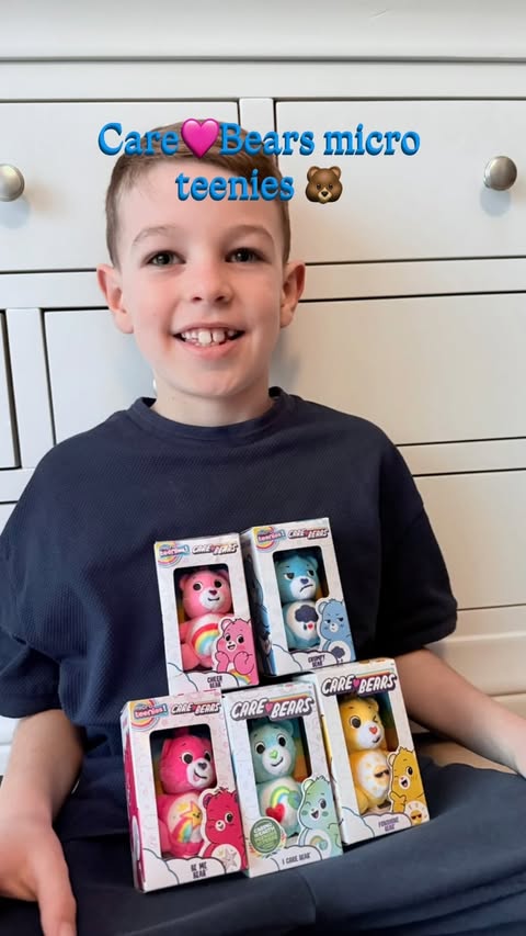 Instagram post by @mumma_to_the_sullivans for Basic Fun!. Caption reads: [...] New #carebearsmicroteenies plushies....