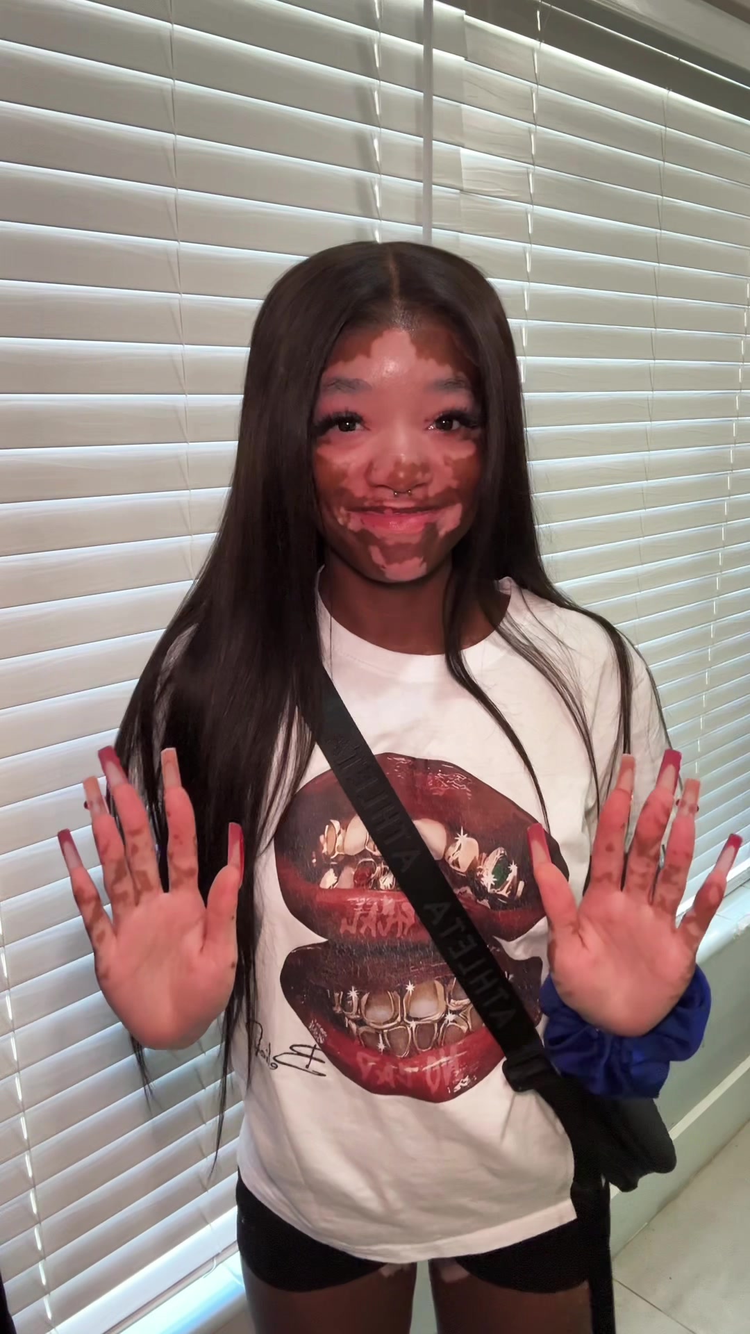 TikTok post by @trayceeteaa for INIU Shop. Caption reads: What’s In My Bag Ft. @INIU_official @INIUshop |....