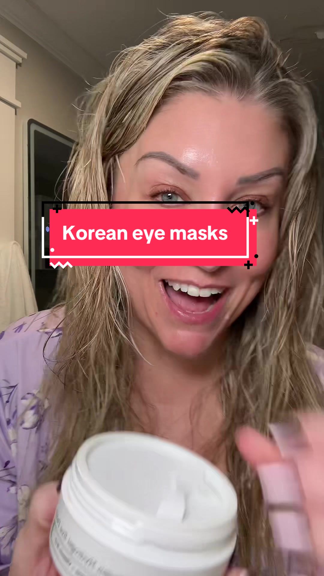 TikTok post by @christylong40 for COSRX. Caption reads: [...] hydrating and full of skincare @COSRX US....