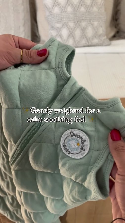 Instagram post by @livingwithsamm for Dreamland Baby. Caption reads: The site wide @dreamlandbabyco buy one get one....