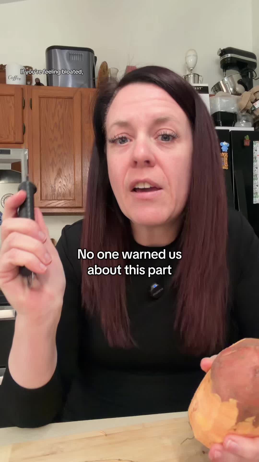 TikTok post by @sarastolemyname for Happy V. Caption reads: [...] issues go hand in hand. End the cycle.....