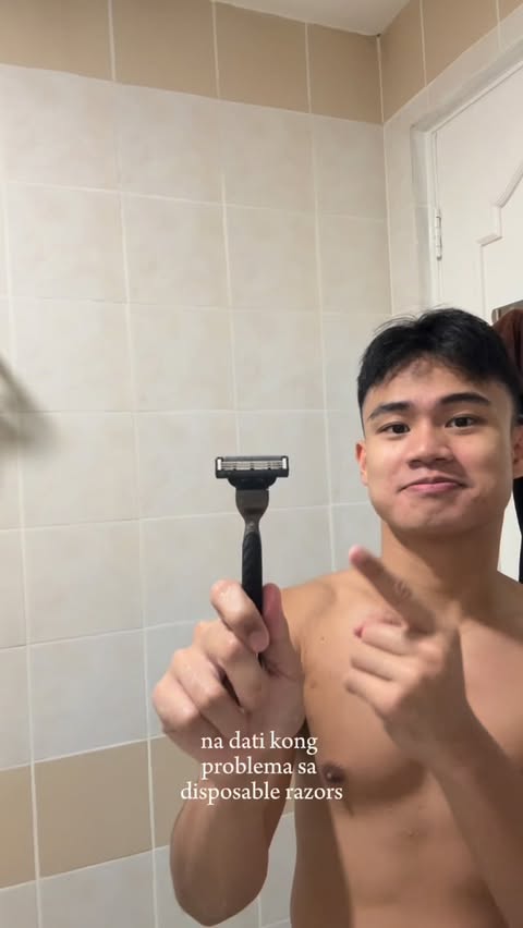 Instagram post by @jechyu for Gillette. Caption reads: [...] kapogian ko pag clean-shaven ako. Thanks to....