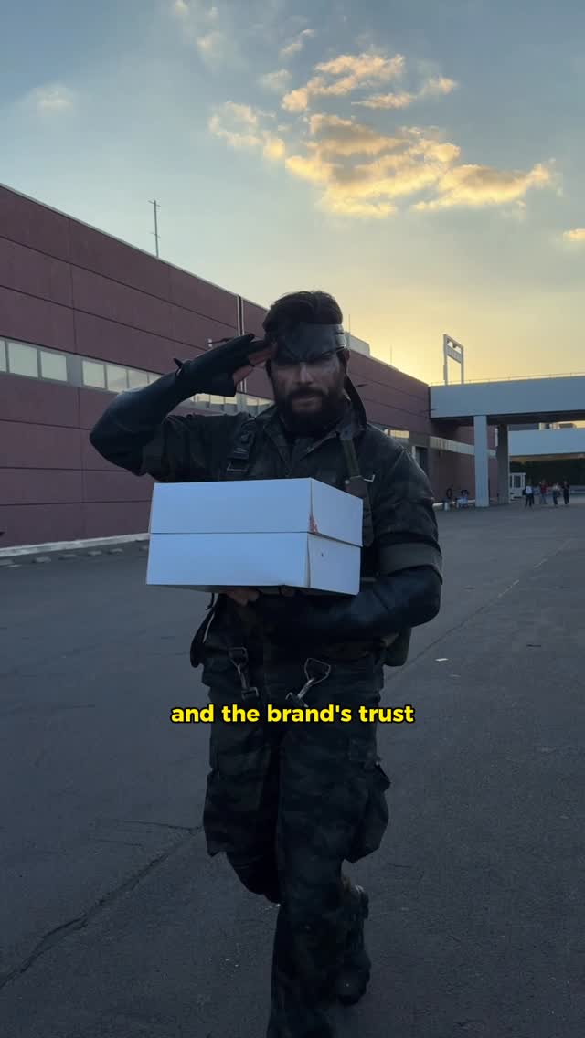 Instagram post by @maul_cosplay for Konami. Caption reads: AD | Making a living through cosplay? Is that even....