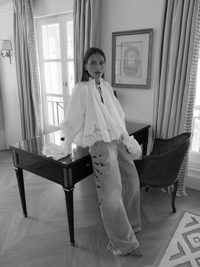 Instagram post by @diaanebt for ZIMMERMANN. Caption reads: [...] and therefore for all of them. @zimmermann....