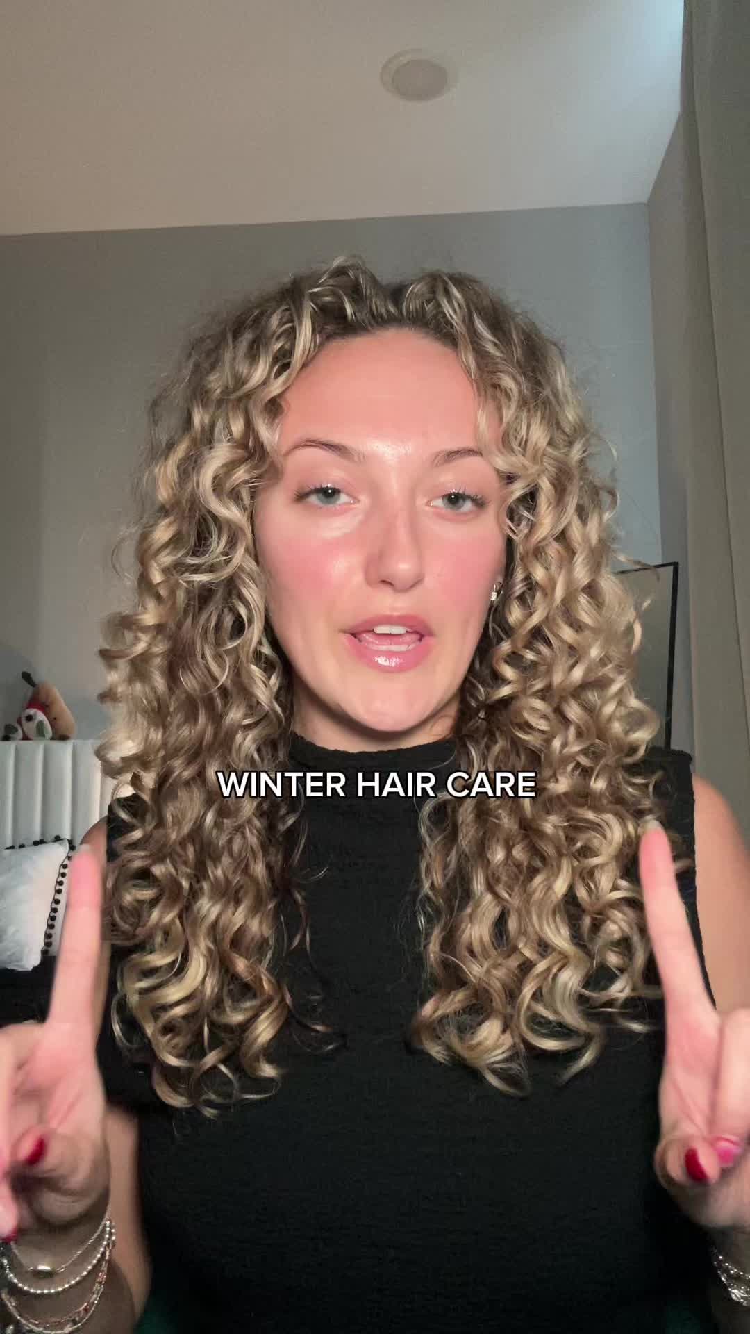 TikTok post by @hannahhnotmontanaa for OLAPLEX. Caption reads: [...] been easier than with the OLAPLEX Rich....