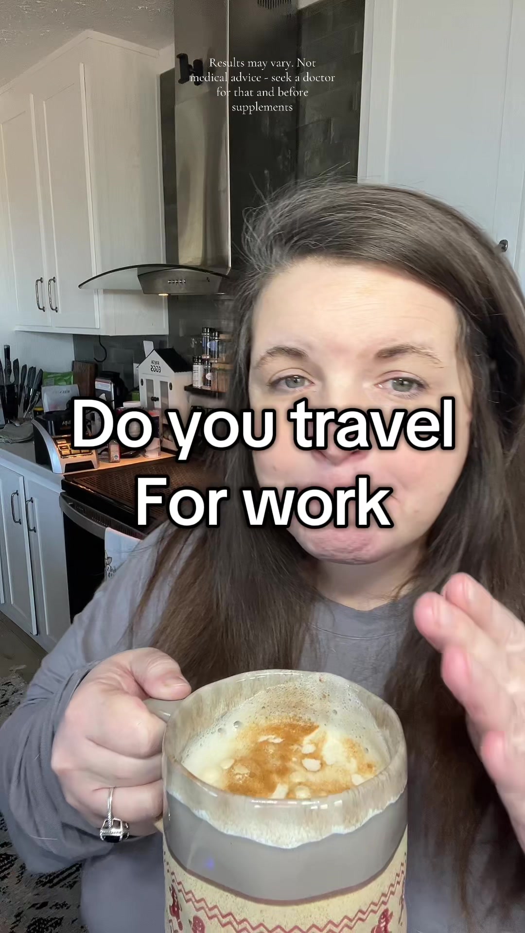 TikTok post by @apatrick60 for Snap Supplements. Caption reads: Do you travel for work? #snapnewarrivals....