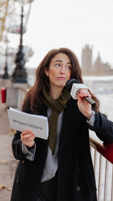 Instagram post by @carlaafreeman for Stripe & Stare. Caption reads: LET’S TALK KNICKERS.

The investigation continues!....