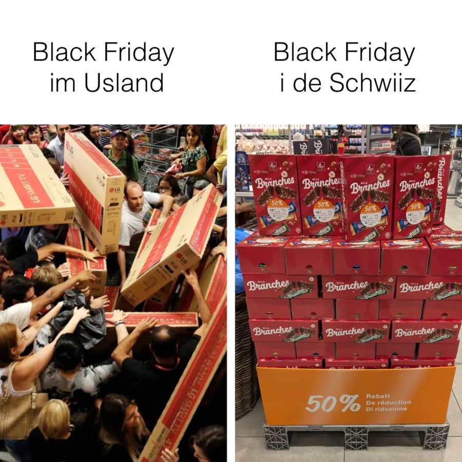 Instagram post by @hajdgenoss for TWINT. Caption reads: [...] On Schueh Rabatt het. Lueg bi Twint verbi....