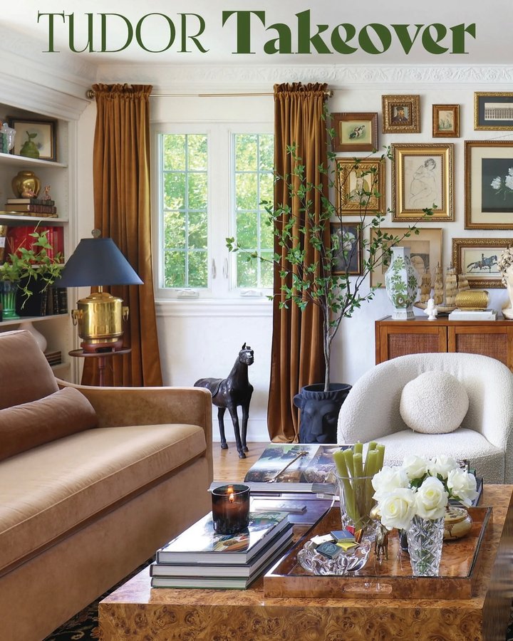 Instagram post by @thegratzlife for Cottages & Bungalows Magazine. Caption reads: I’m still wrapping my head around the fact that....