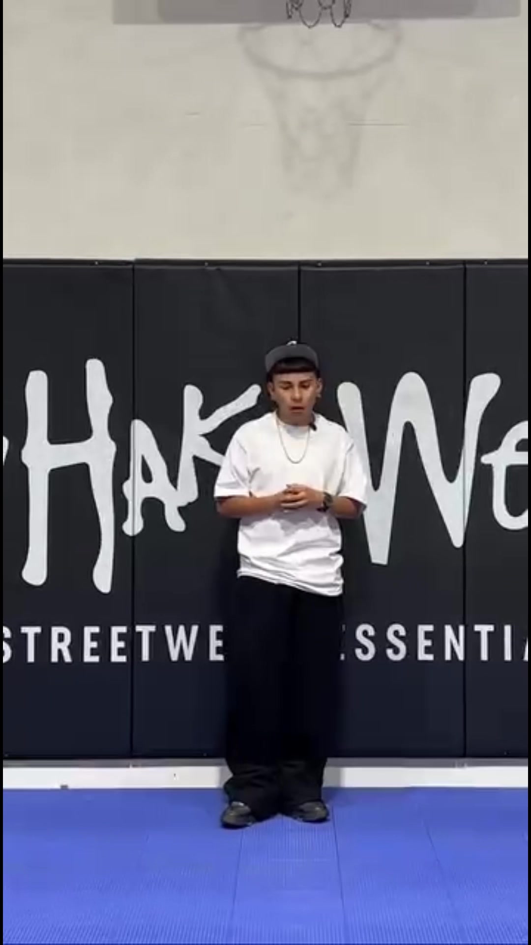 TikTok post by @lilwolf727 for Shaka Wear. Caption reads: TAP THE LINK @ShakaWear #lilwolf727 #SHAKA....