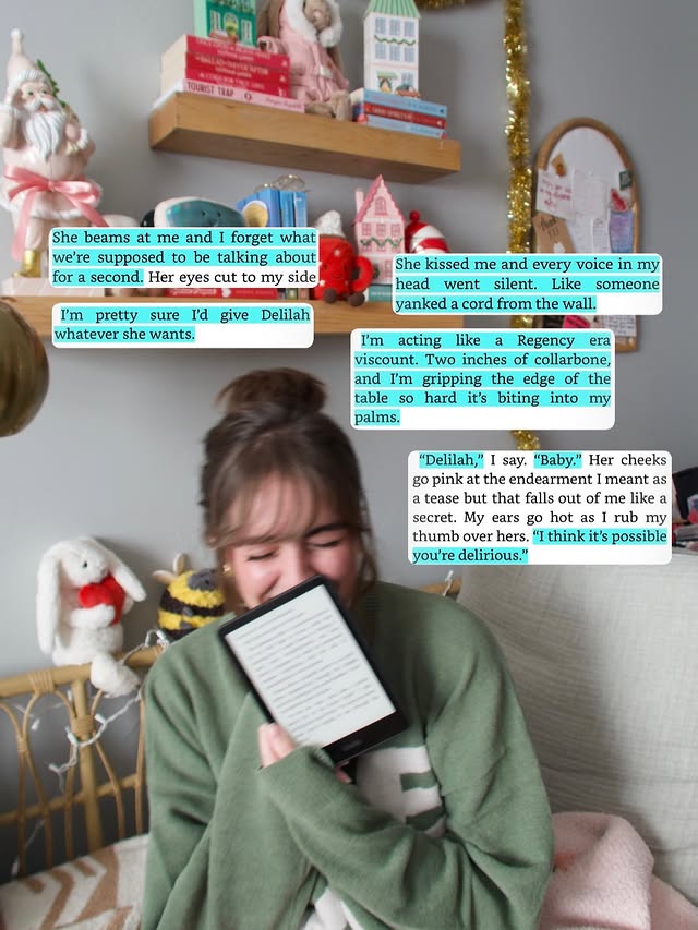 Instagram post by @fromthestudyof for Berkley Publishing Group. Caption reads: hey so I read this book in one sitting at....