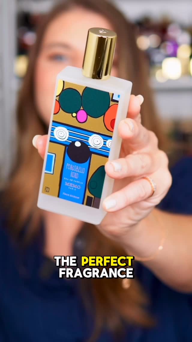 Instagram post by @eauderica for Memo Paris. Caption reads: The perfect “after the rain” perfume! Reviewing....