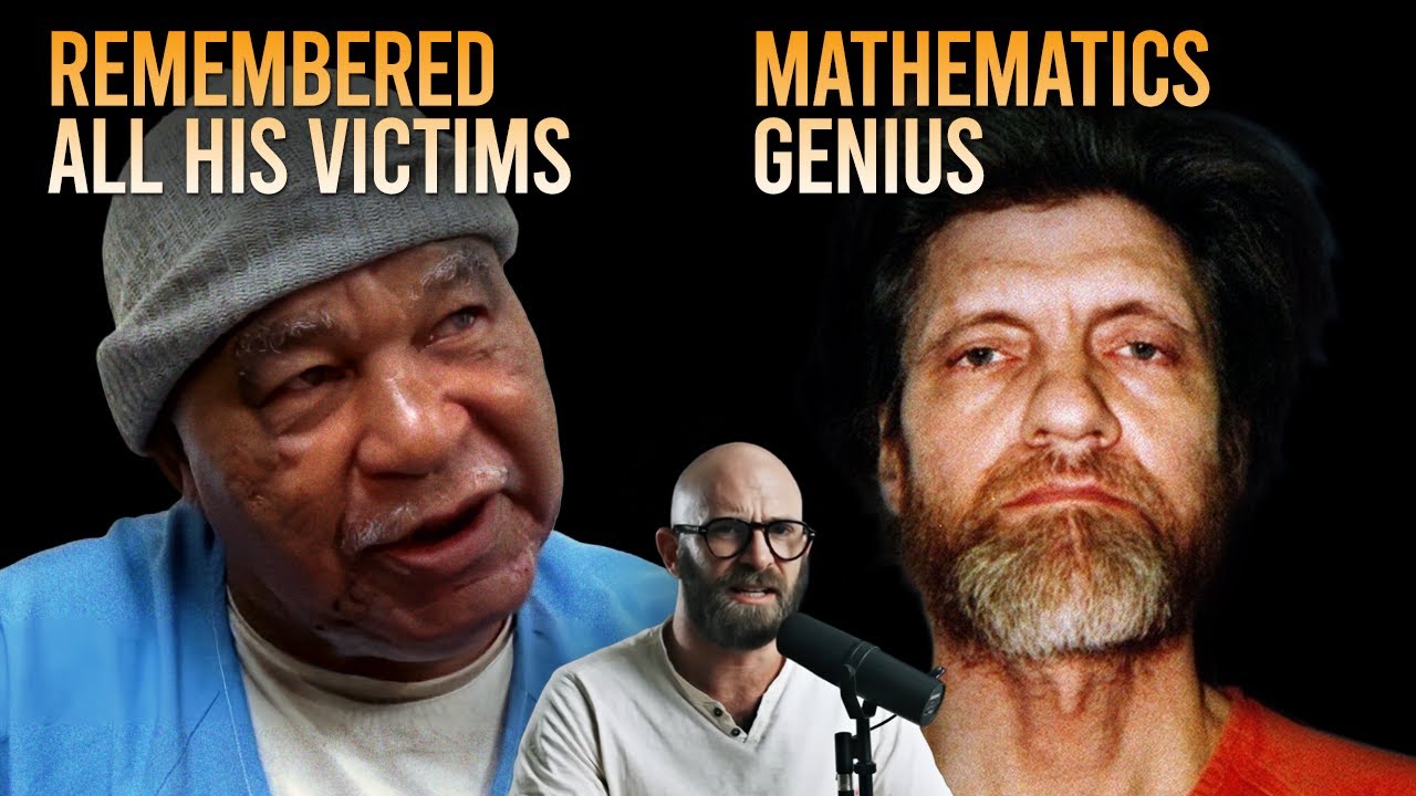 YouTube post by @Sideprojects for Huel. Caption reads: Serial Killers With Insane, Random Talents.