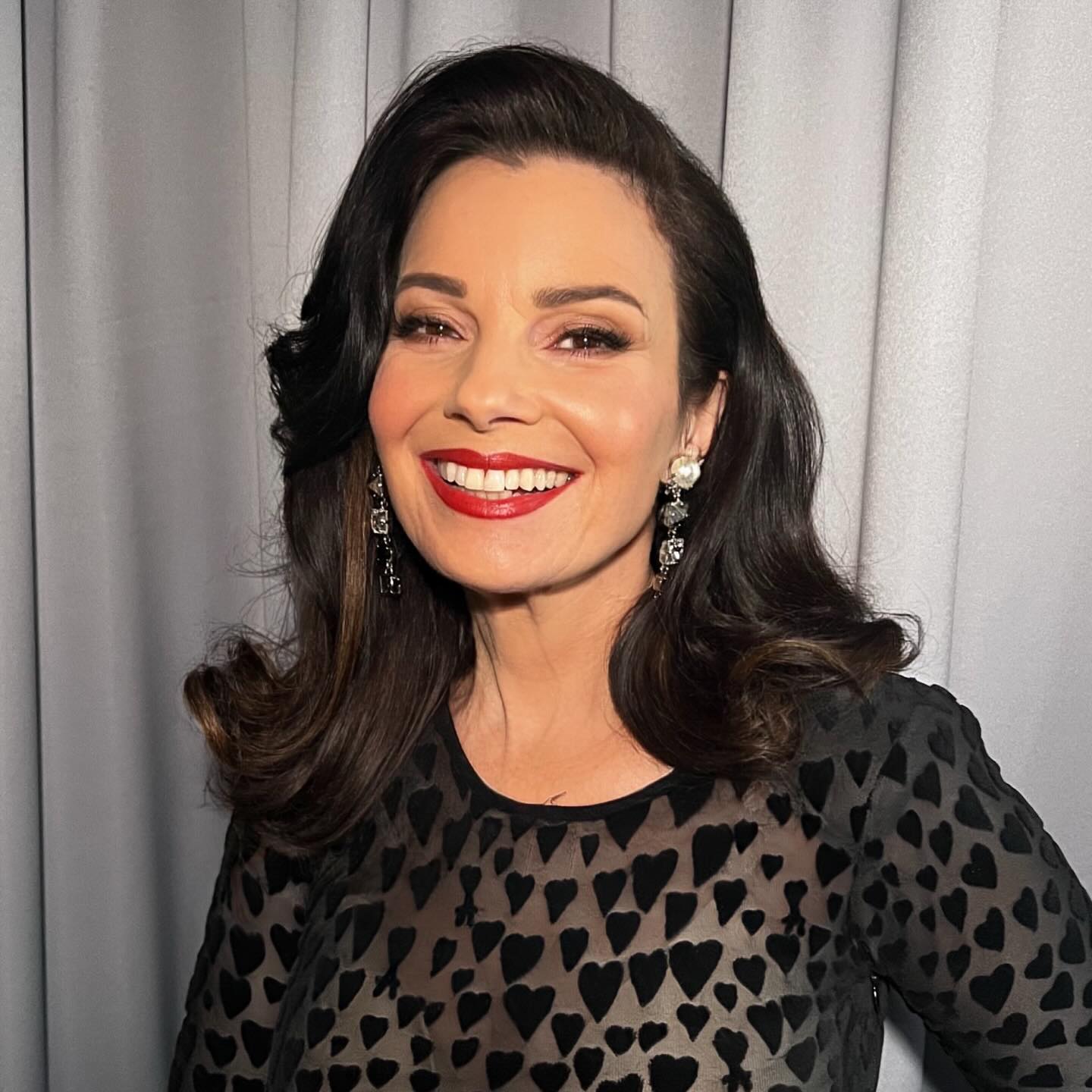 Instagram post by @gregoryarlt for – Laura Geller. Caption reads: Franny Supreme! 

Fran Drescher....