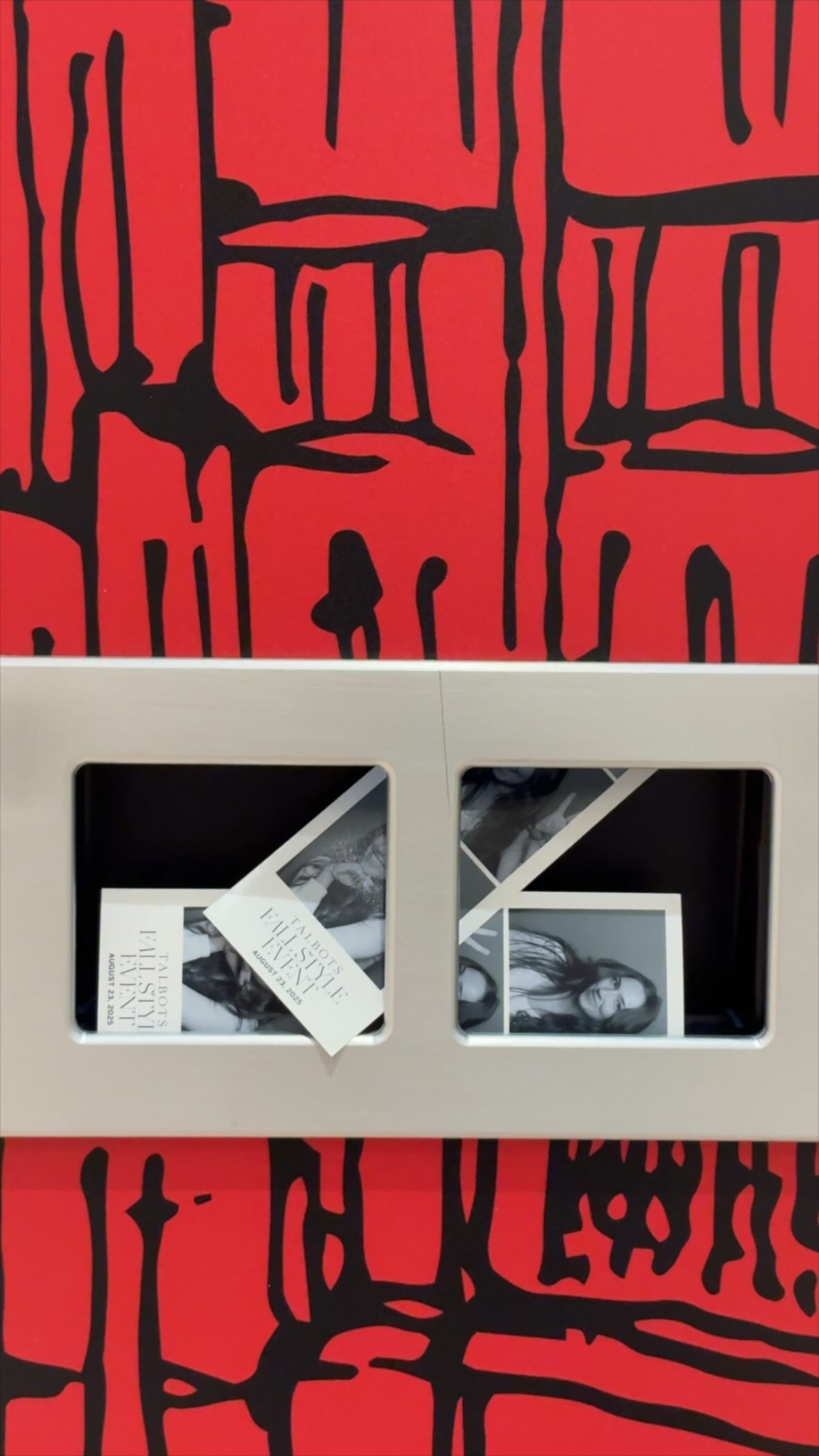 Instagram post by @madibeumee for Talbots. Caption reads: #ad Head to @talbotsofficial at Copley Place for....