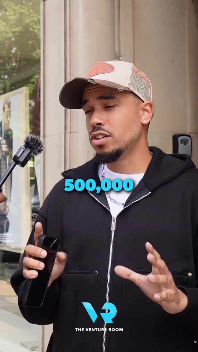 Instagram post by @theventureroom for Gelato. Caption reads: We met @jayvsop  the side hustle expert, he....