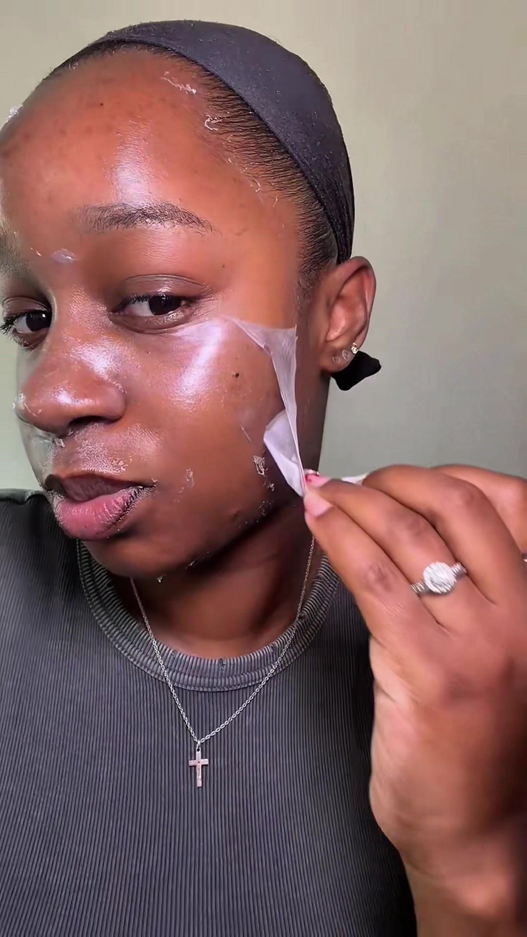TikTok post by @mrsyaziiyy for 4AM Marketing – Saebyeok Naesi. Caption reads: [...] behind perfection. *GIFTED @4AM Marketing –....