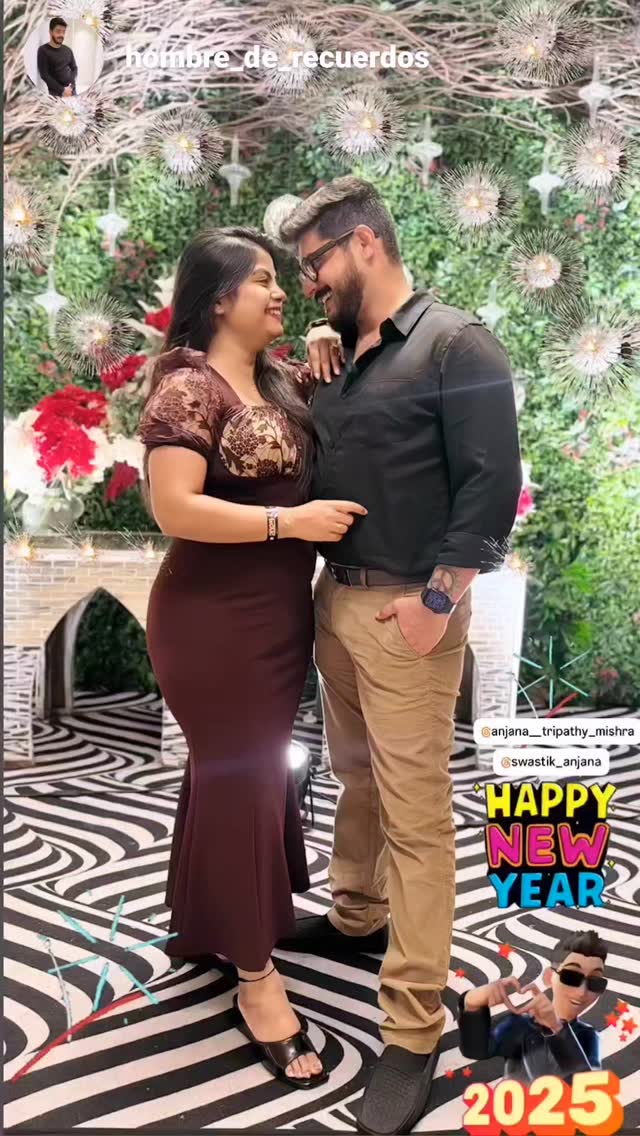 Instagram post by @anjana__tripathy_mishra for The Mayfair Group. Caption reads: Happy New Year To All ❤️❤️ 

.

.
.
#happynewyear....