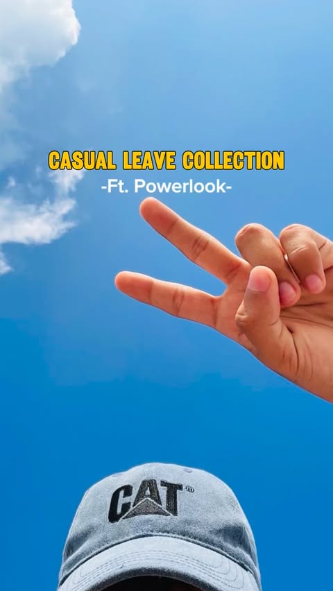 Instagram post by @x_mangrola for POWERLOOK. Caption reads: [...] the Casual Leave Collection from....