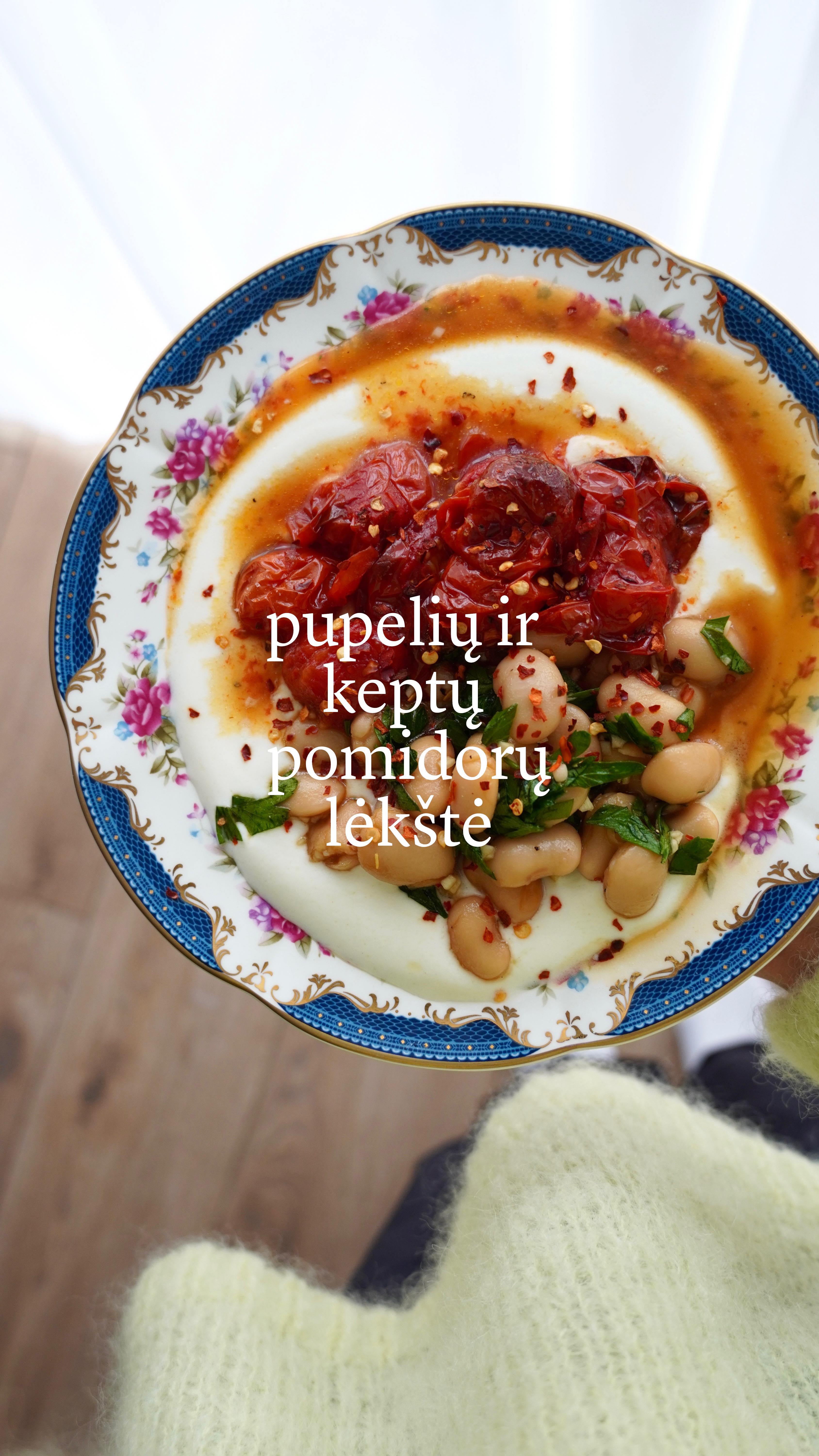 Instagram post by @nestorasmaistas for Santa Maria NL. Caption reads: Šį savaitgalį gaminu ne savo virtuvėje - čia turiu....