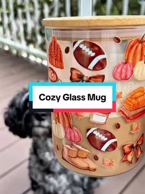 TikTok post by @archiethebernedoodle for Sip-Sip Hooray!. Caption reads: [...] refuse to believe otherwise 🍂☕️🤎 @Sip-Sip....