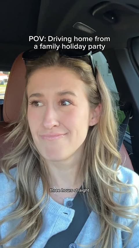 Instagram post by @aubreygavellowood for BMW USA. Caption reads: #ad Why are the holidays always so chaotic?! 😂....