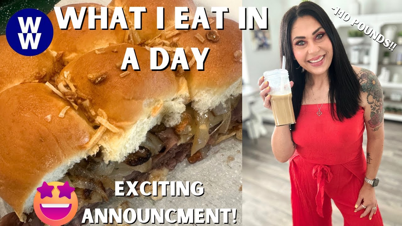 YouTube post by @jennclayton for BUILT Bar. Caption reads: WHAT I EAT IN A DAY ON WW TO LOSE 140 POUNDS - I....