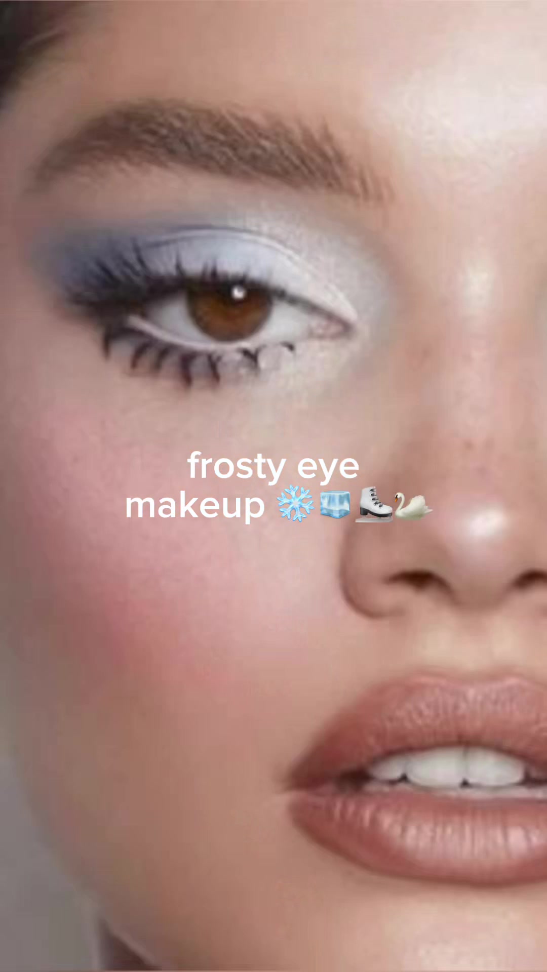 TikTok post by @chicwithkels for COVERGIRL. Caption reads: [...] Beauty eye brightener, @COVERGIRL eye color....