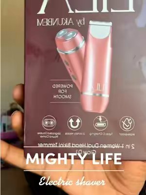 TikTok post by @grateful_m3li88a for Mighty Life. Caption reads: @Mighty Life it is so easy to use 🌸 #mightylife....