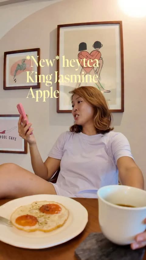 Instagram post by @thecassiefeed for HEYTEA. Caption reads: [...] Out on 17th September at your nearest....
