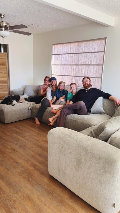 Instagram post by @seacannon for Koala. Caption reads: We needed a new couch, and @koala.usa made it easy....