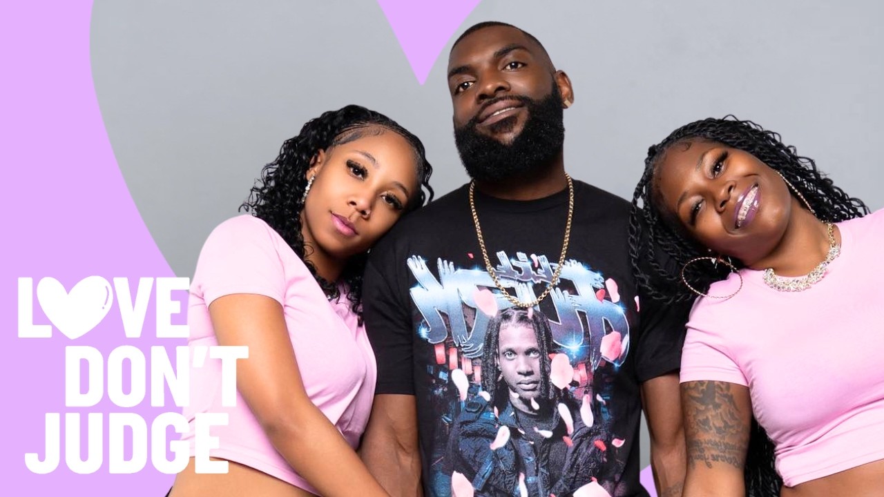 YouTube post by @lovedontjudgeshow for Acast. Caption reads: I Fell In Love With My Hairstylist & Her Man |....