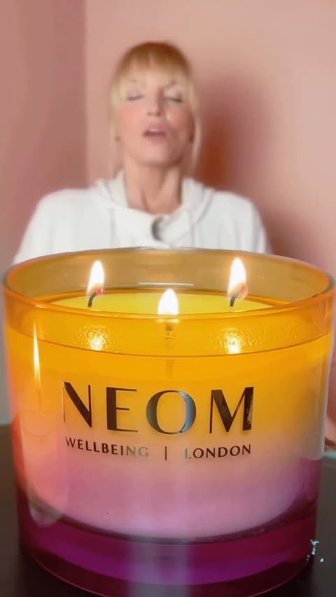 Instagram post by @jaynesharp for NEOM. Caption reads: I have been a huge fan of @neomwellbeing for years....