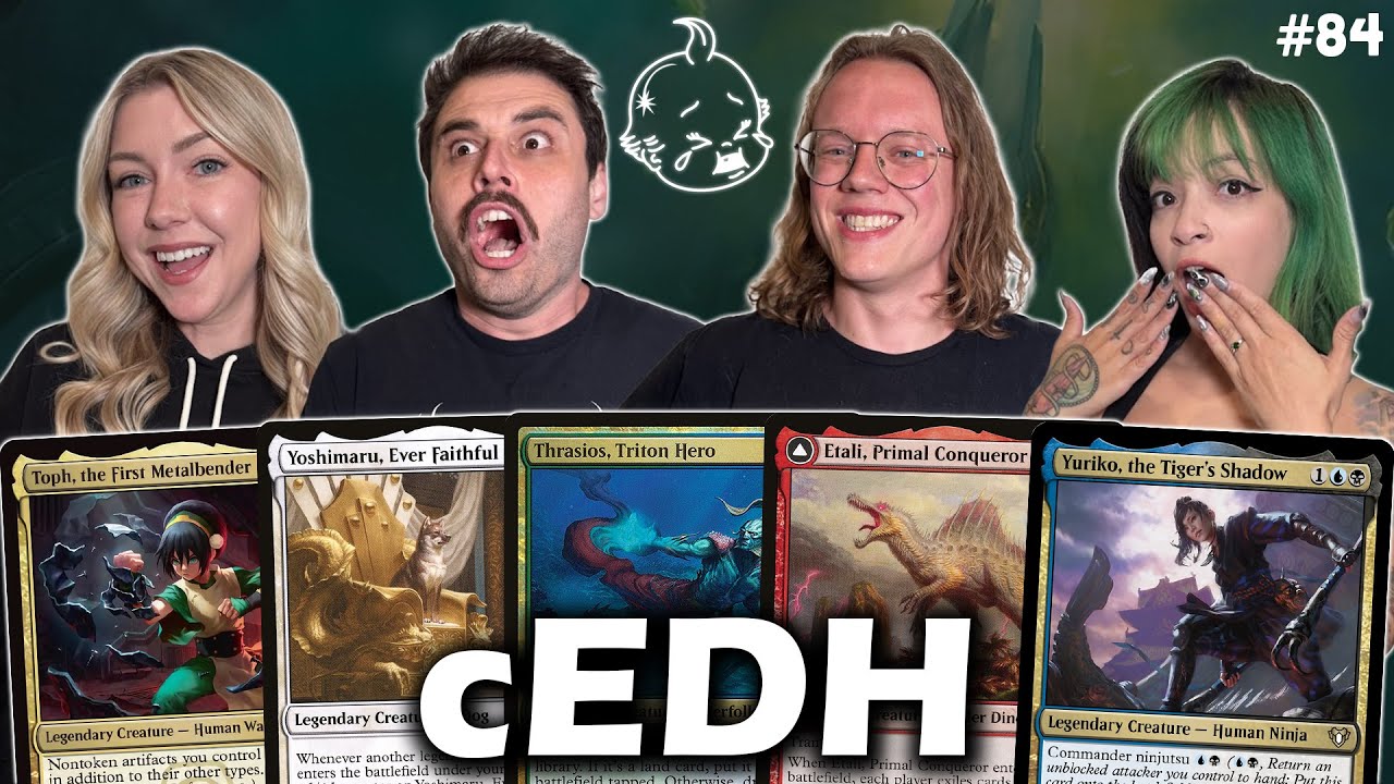 YouTube post by @scrybabies for Dragon Shield. Caption reads: Play to Win is back again! | Toph |....