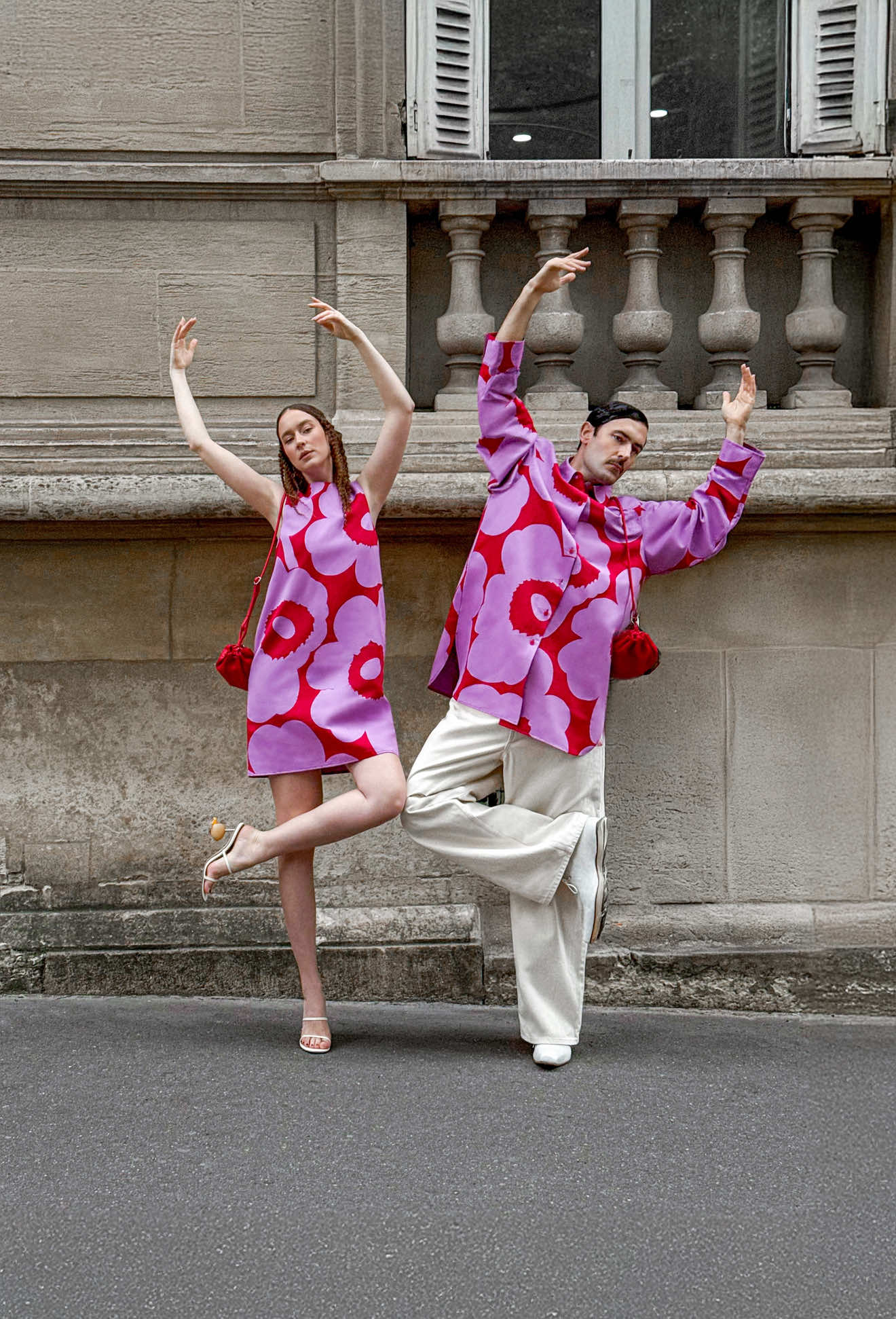 TikTok post by @young_emperors for Marimekko. Caption reads: What can we say, we’re craving @Marimekko   🌸....