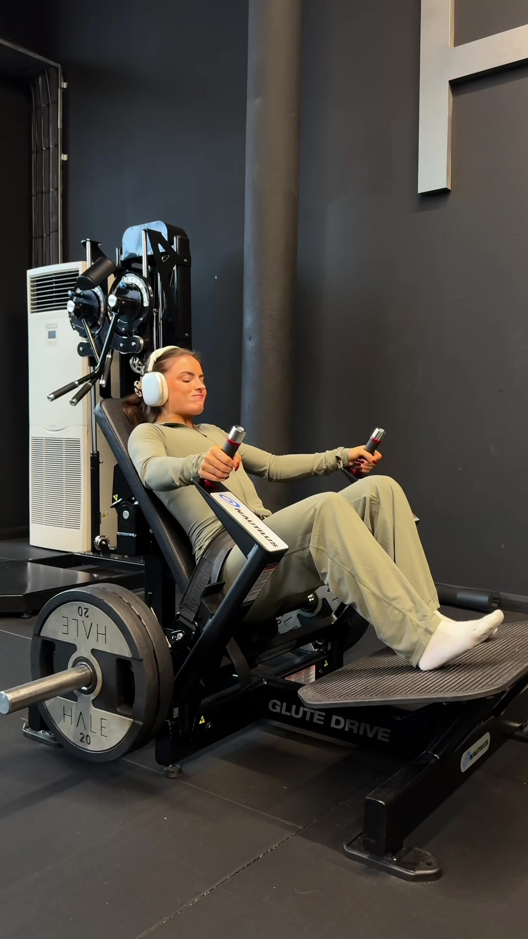 TikTok post by @mialaurengreen for EvolveYou. Caption reads: Let me take you through my favourite glutes....