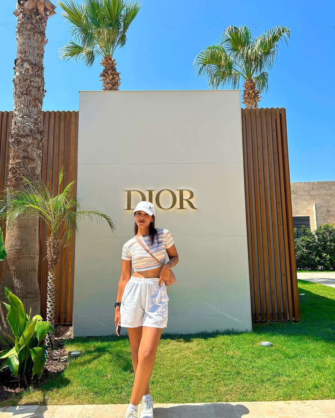 Instagram post by @kindaareum for InfluenceHer Collective. Caption reads: DIOR BABY ! A wonderful quick visit to this....