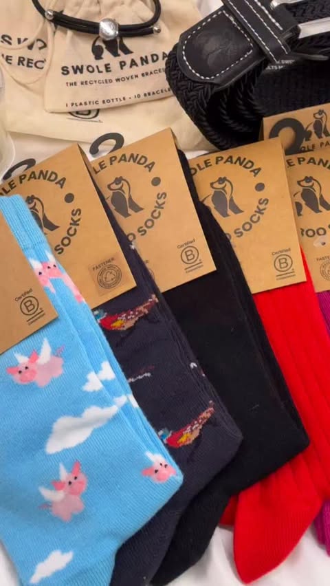 Instagram post by @suzi_m03 for Swole Panda. Caption reads: 🐼  OBSESSED with my new gift box from....