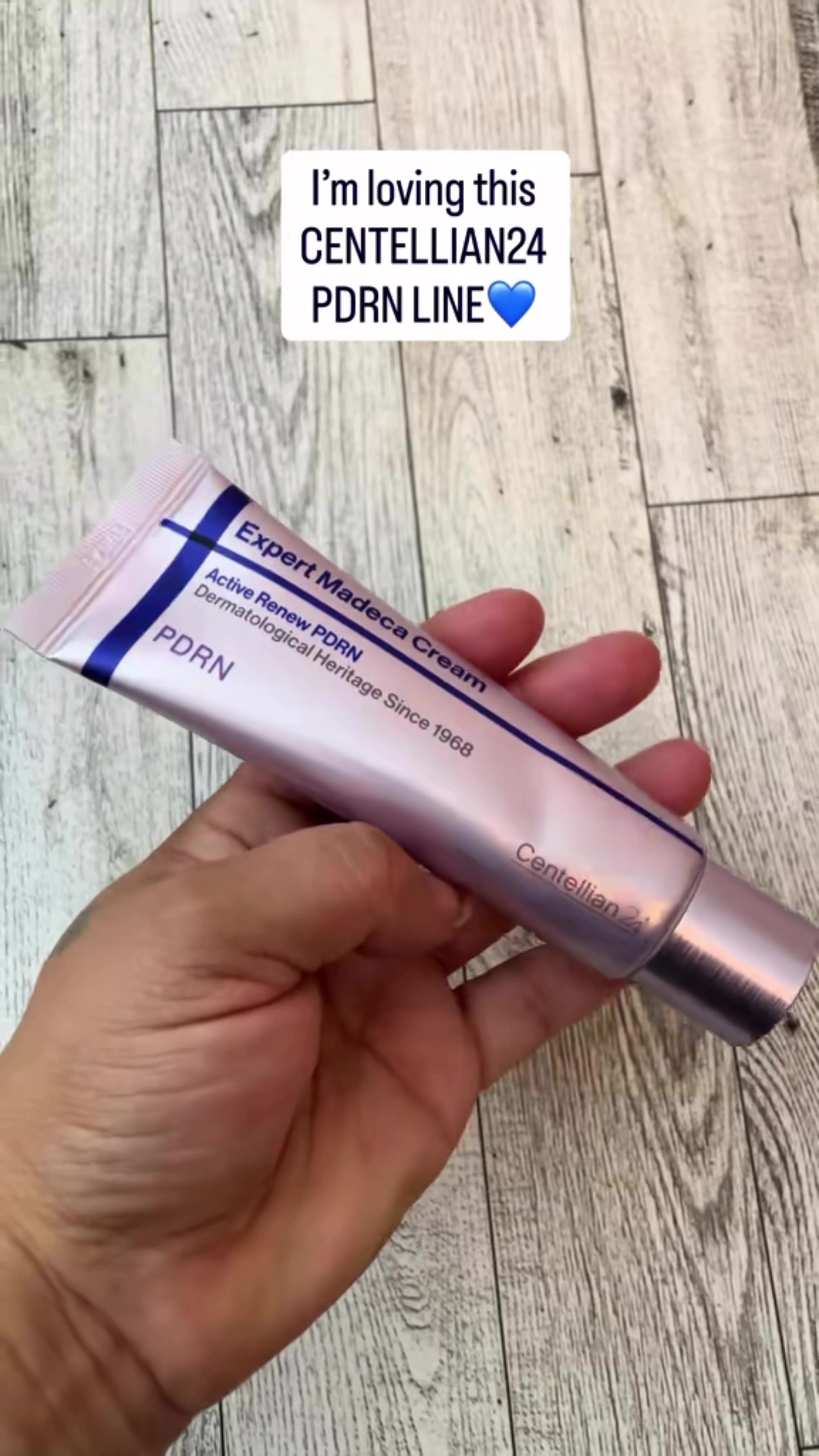 TikTok post by @pixiesnewlife for Picky Shop. Caption reads: PDRN-powered routine for firmer, lifted, and....