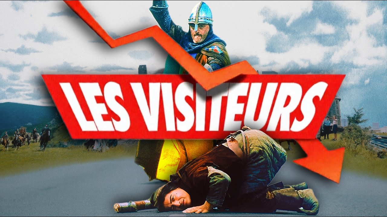 YouTube post by @ReservoirVlog for Dailymotion. Caption reads: The decline of THE VISITORS saga.
