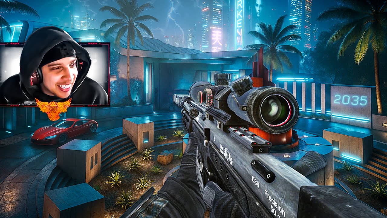 YouTube post by @Swagg for HyperX. Caption reads: I Played BLACK OPS 7 Early!.