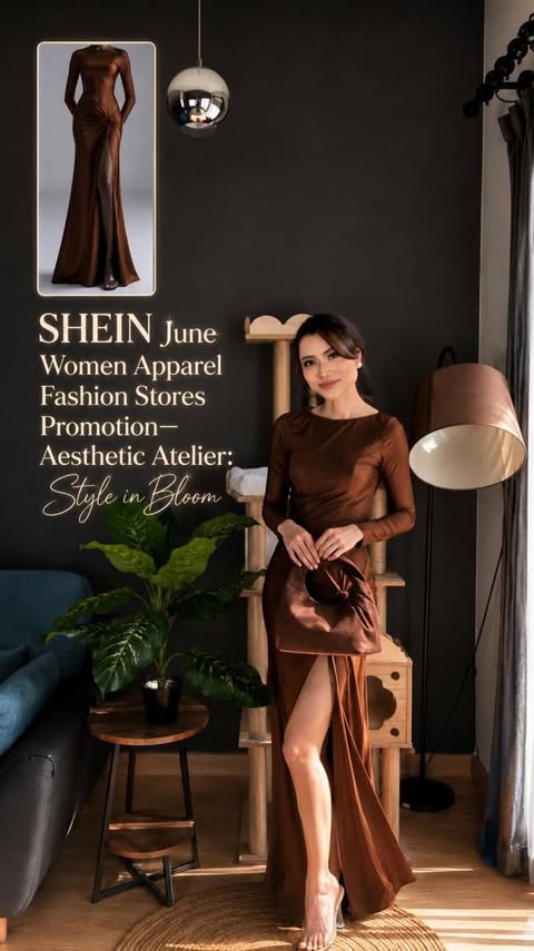 Instagram post by @arrorasalwareal for SHEIN Malaysia. Caption reads: [...] to enjoy exclusive discounts! 🦋....