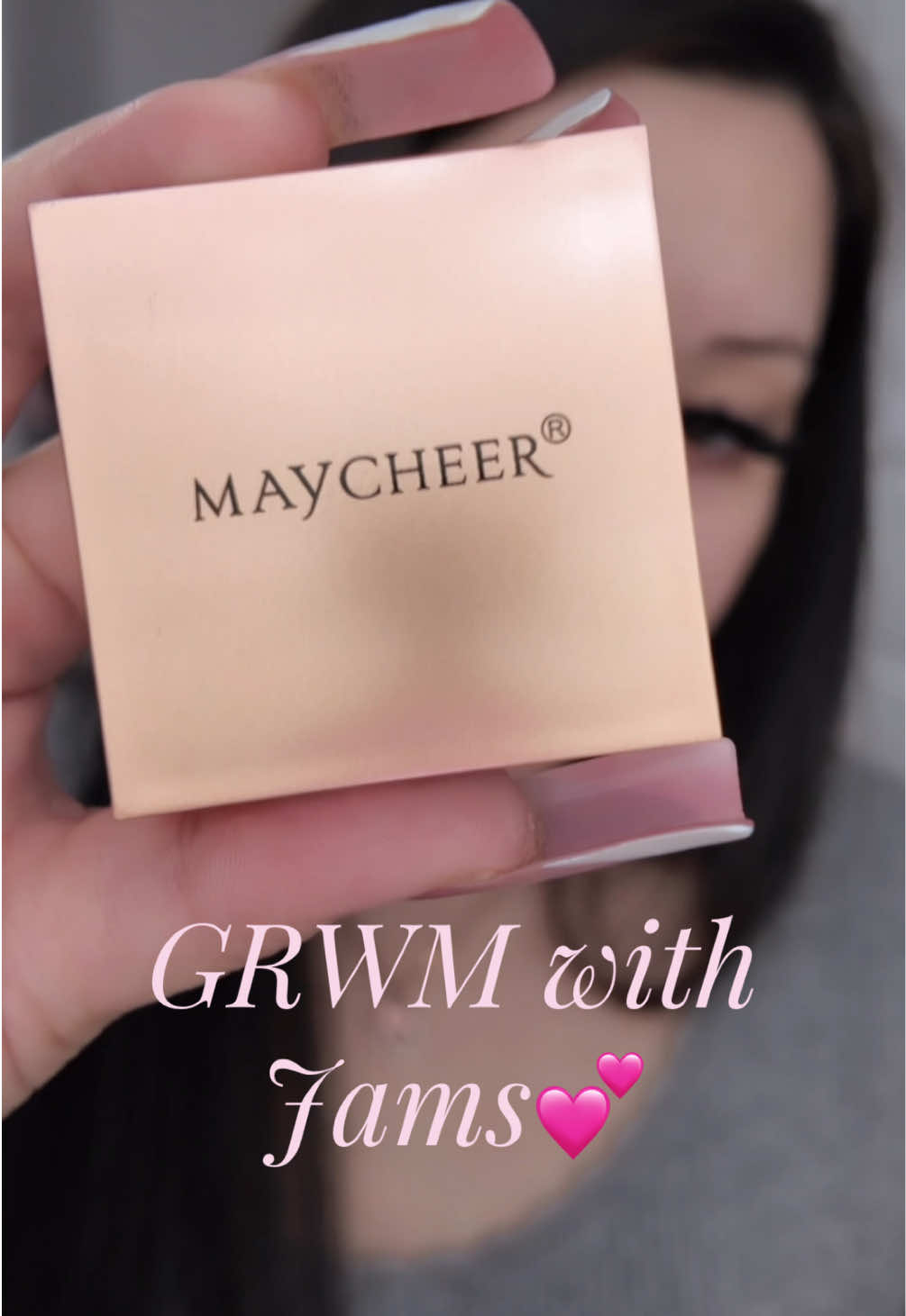 TikTok post by @mariafloress2672 for MAYCHEER Beauty US. Caption reads: [...] @tarte cosmetics @TIRTIR Inc. @MAYCHEER....