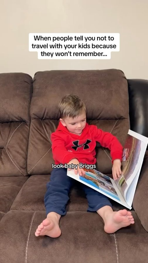 Instagram post by @whereisbriggs for Journi. Caption reads: That last photo is a core memory though cause he....