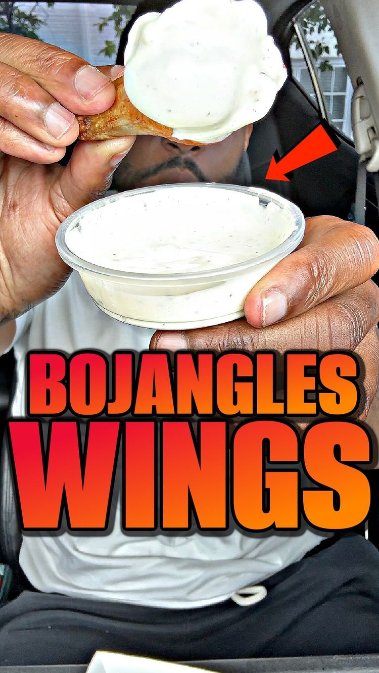 Instagram post by @mr.chimetime for Bojangles. Caption reads: @bojangles just dropped THE BEST Wings‼️just in....
