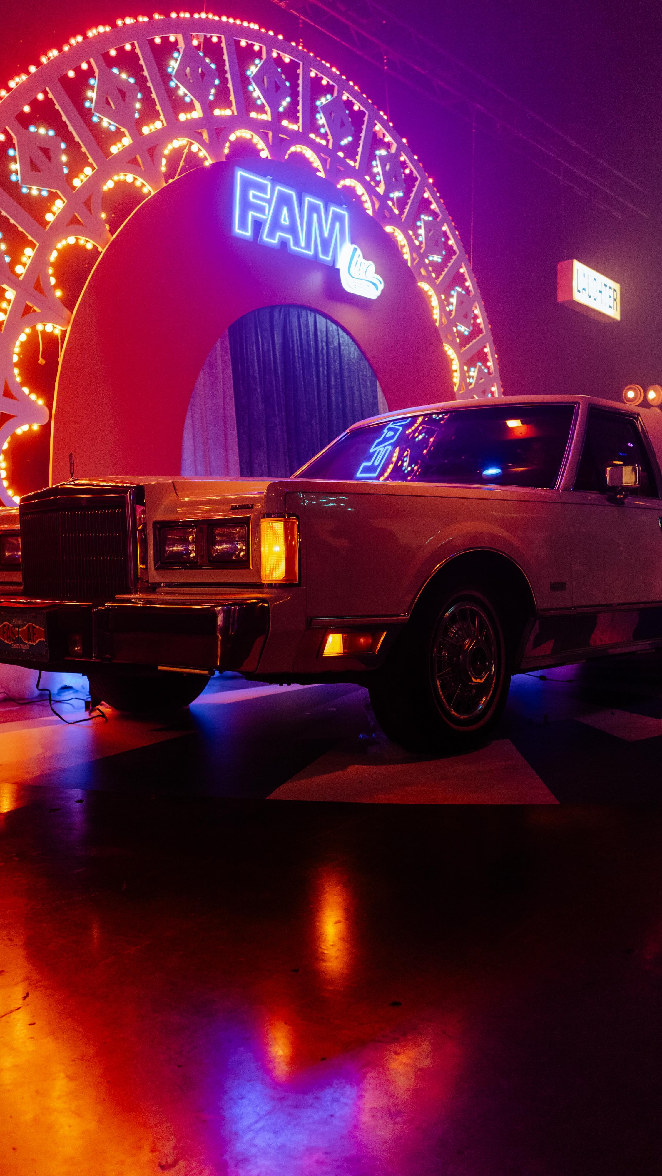 Instagram post by @mokibaby for Gopuff. Caption reads: the world of iii points 🪩 @gopuff #MOKIWORLD.