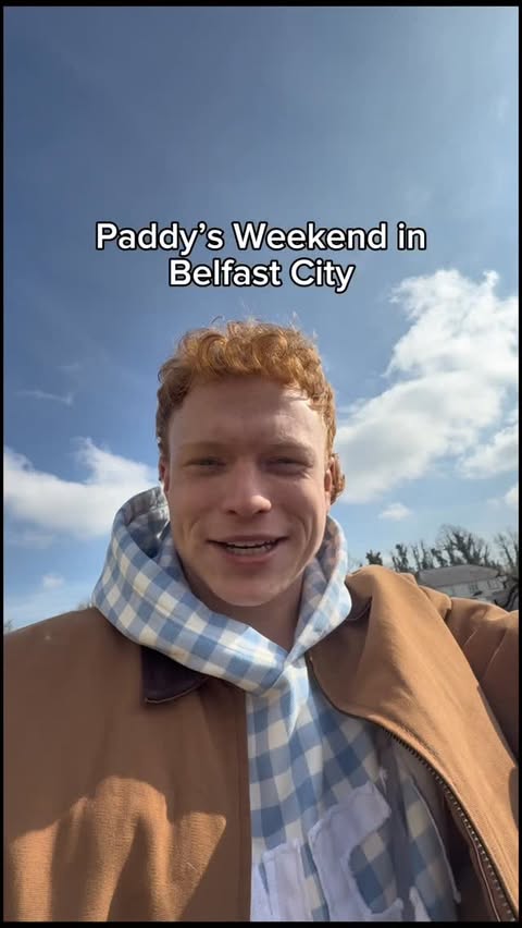 Instagram post by @jamesdoylefitness for Discover Northern Ireland. Caption reads: ad Belfast was the best place to spend paddy’s, it....